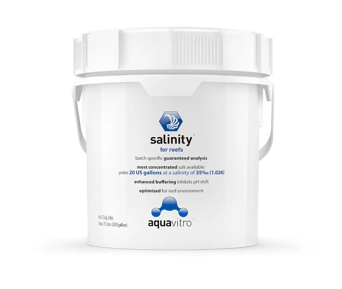 Aquavitro salt for reef tank